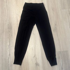 Lululemon Black Align Hugh Rise Jogger